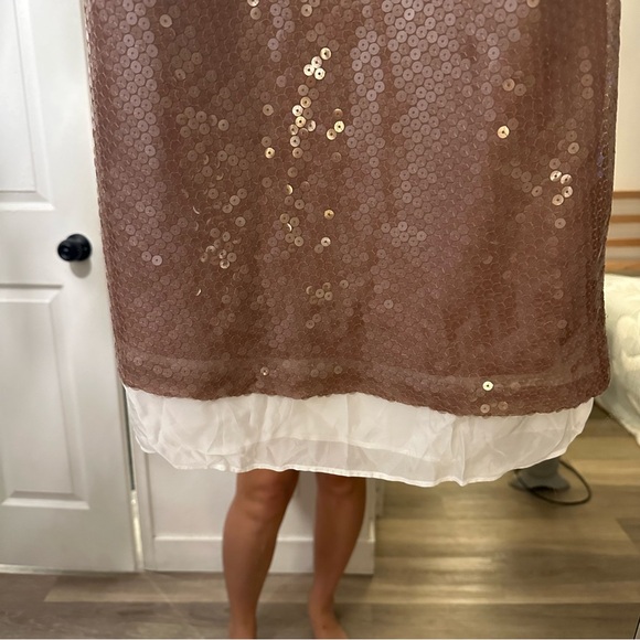 NWT JCREW x ANNA OCTOBER Limited Edition Sequin Slip Holiday Mini Dress 0 - Picture 5 of 10